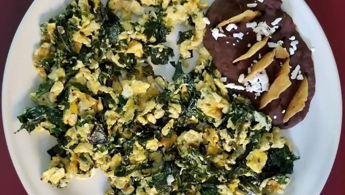 La chaya es uno de los ingredientes principales de los platillos yucatecos para la cuaresma Foto: redes sociales