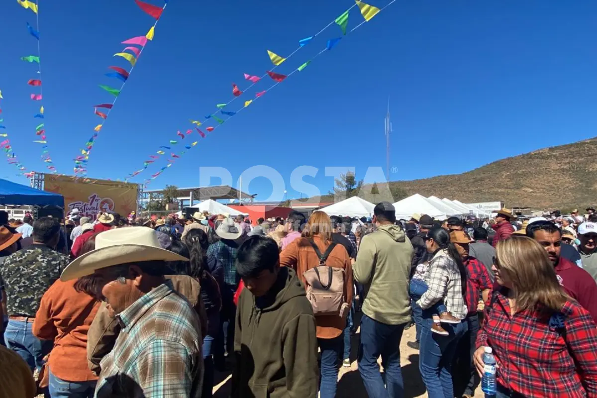 Más de 700 personas asisten al primer Festival del Cabrito. Foto: Alberto Cota / POSTA BCS