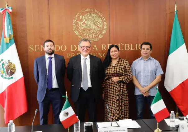 Existe aún potencial comercial entre México e Italia, destaca Ana Lilia Rivera