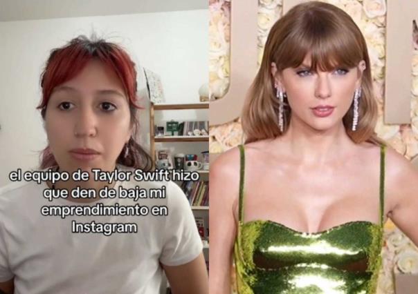 Acusa joven a equipo de Taylor Swift de cerrarle su negocio