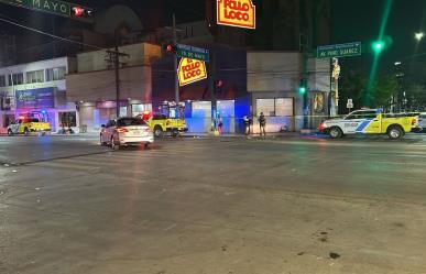 Balacera en el centro de Monterrey deja una mujer herida