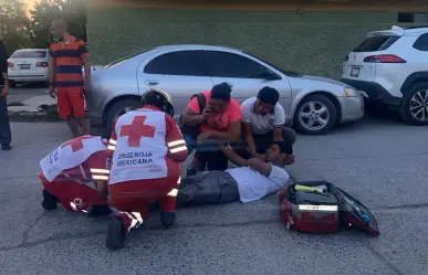 Lesiona a estudiante en choque y se da a la fuga