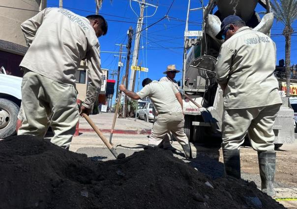 Bacheo Tras Fuga: mil 335 baches reparados en Los Cabos