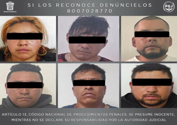 Vinculan a proceso por el homicidio de una pareja a seis del CJNG