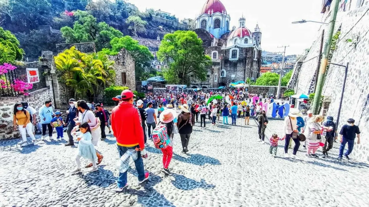 La época de Semana Santa es la que más visitantes registra el Estado de México. Foto: Delegación de Chalma