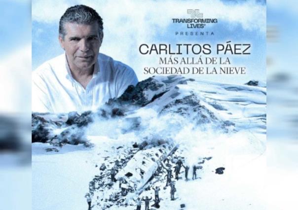 Visitará Monterrey, Carlitos Páez, sobreviviente de los Andes: Fecha y precios