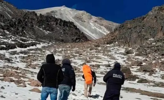 Encuentran pista del último alpinista en Pico de Orizaba