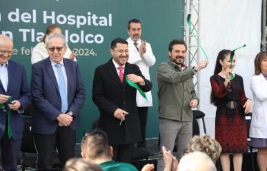 Inaugura Martí Batres hospital en Tlatelolco, beneficiará la zona norte de CDMX