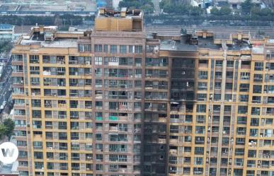 China: Incendio en edificio de Nankín deja 15 muertos y 44 heridos ¡Sube cifra!