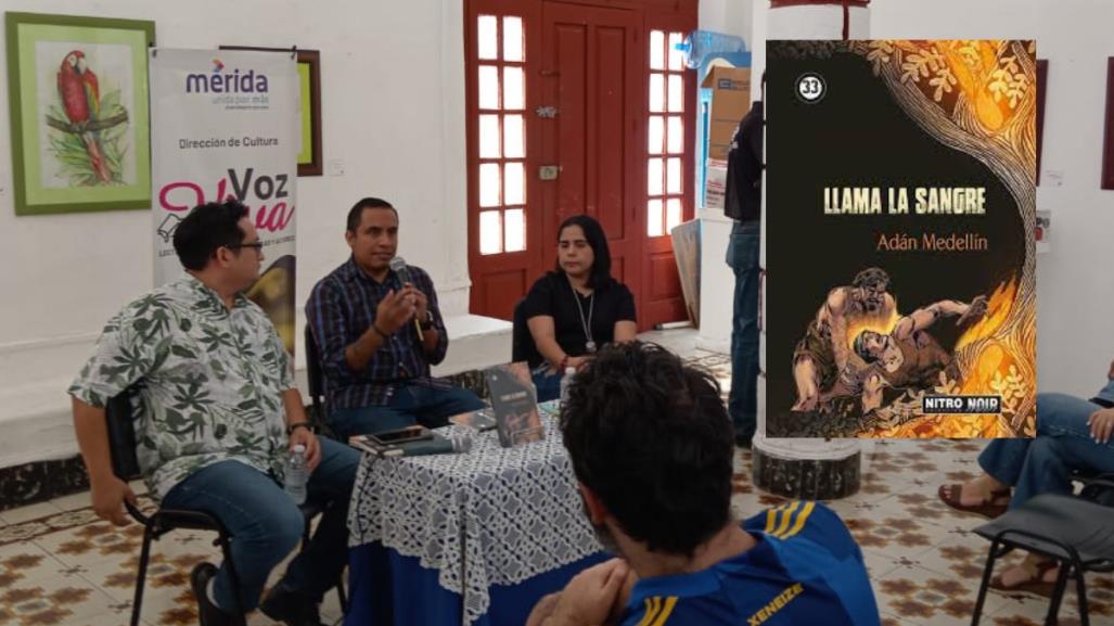 Presentan Llama la Sangre, un libro sobre la violencia, búsqueda y redención