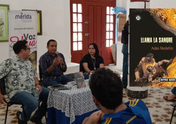 Presentan Llama la Sangre, un libro sobre la violencia, búsqueda y redención