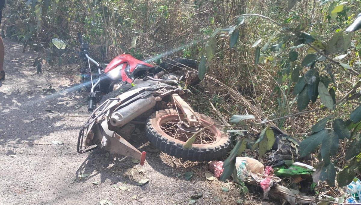 El hombre quedó tendido boca arriba a la orilla de la carretera Fotos: Policía Municipal Muna