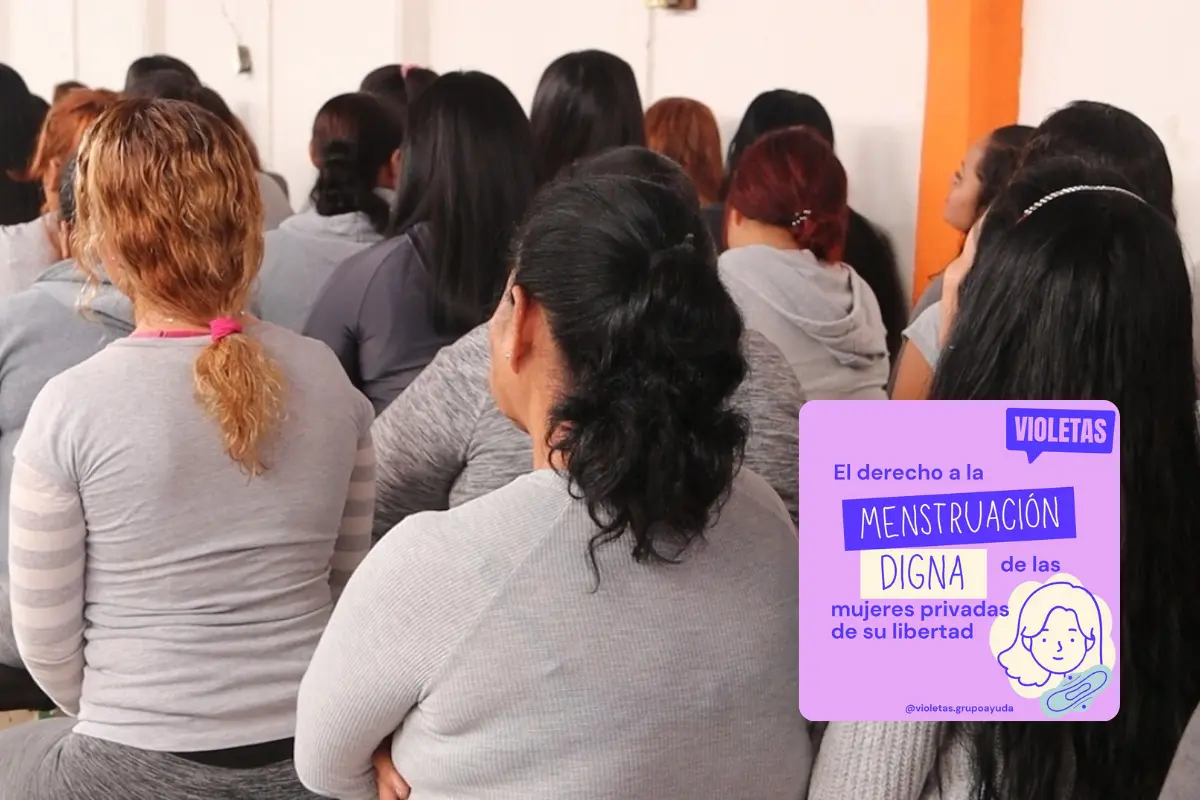 Promueven menstruación digna para mujeres privadas de su libertad