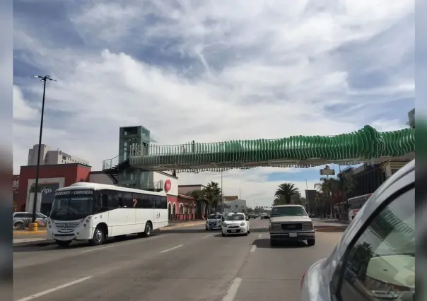 Solo tres de cada 10 peatones usan los puentes al cruzar vialidades en Durango