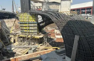 Cae estructura en Cetram de Santa Martha en Iztapalapa