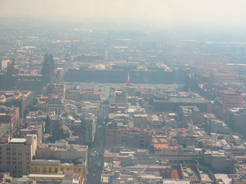 Contaminación en la Ciudad de México. Foto: Archivo