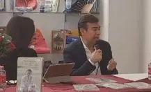 Toño Mauri presentó la tercera edición de su libro en Monterrey