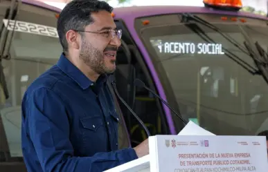 Adiós microbuses, inaugura Martí Batres Corredor de Transporte Público Cotaxomil