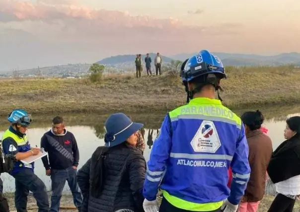 Mueren dos niñas ahogadas en una presa en Jocotitlán