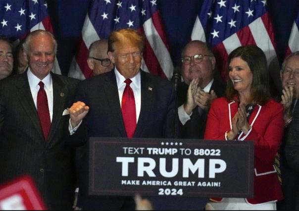 Donald Trump supera a Nikki Haley en Carolina del Sur