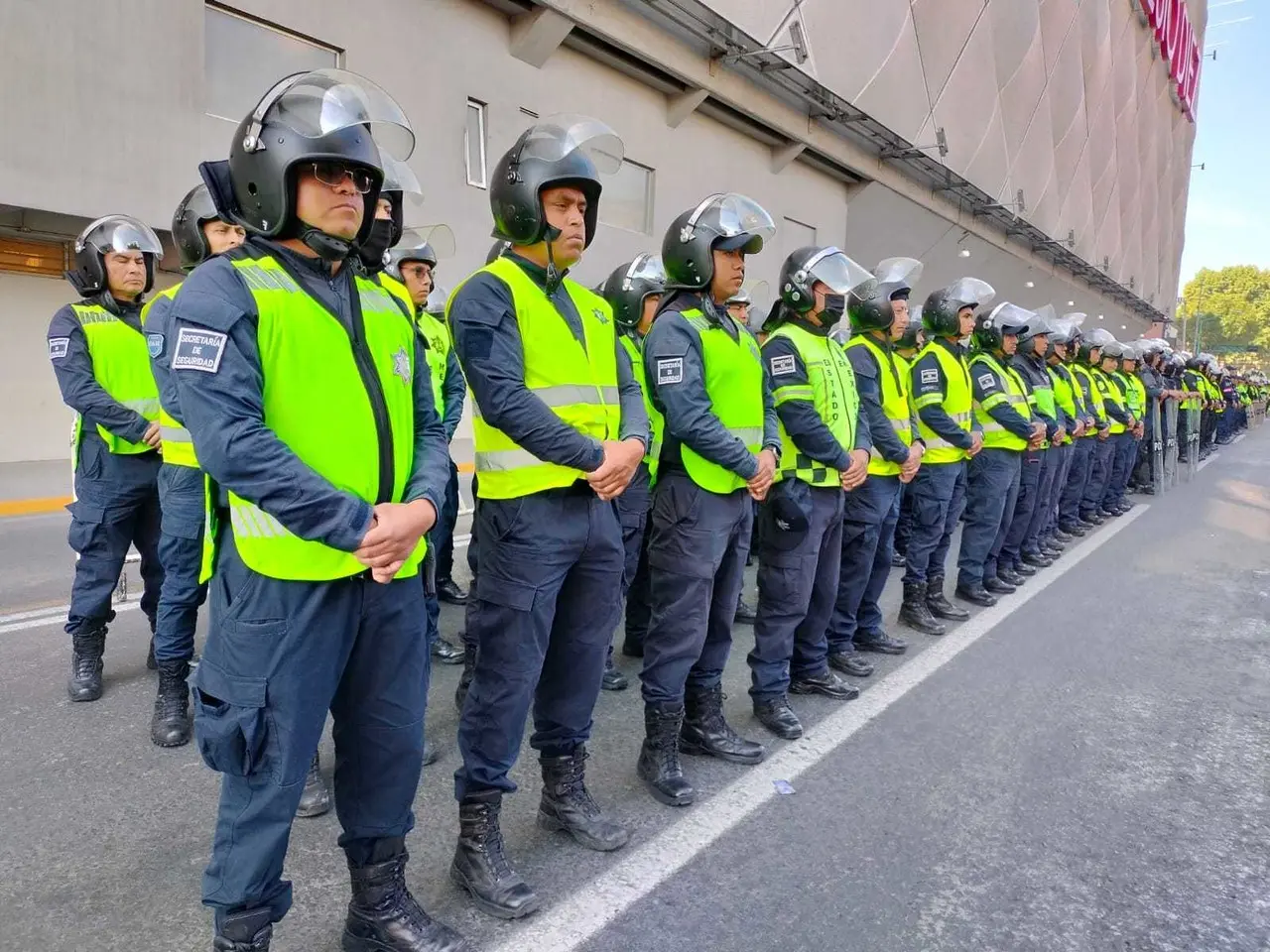 Realizan operativos de seguridad con el objetivo de proteger a aficionados. Imagen: Gob. Toluca.