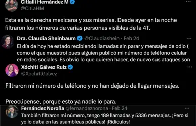 Doxeo: un recuento de los políticos a los que les filtraron su número telefónico