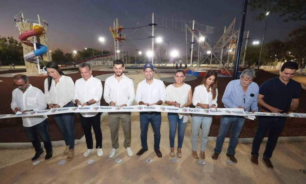 Inauguración de La Unidad Deportiva del Sur lleva ahora por nombre ‘Henry Martín Mex’. Foto: Ayuntamiento de Mérida