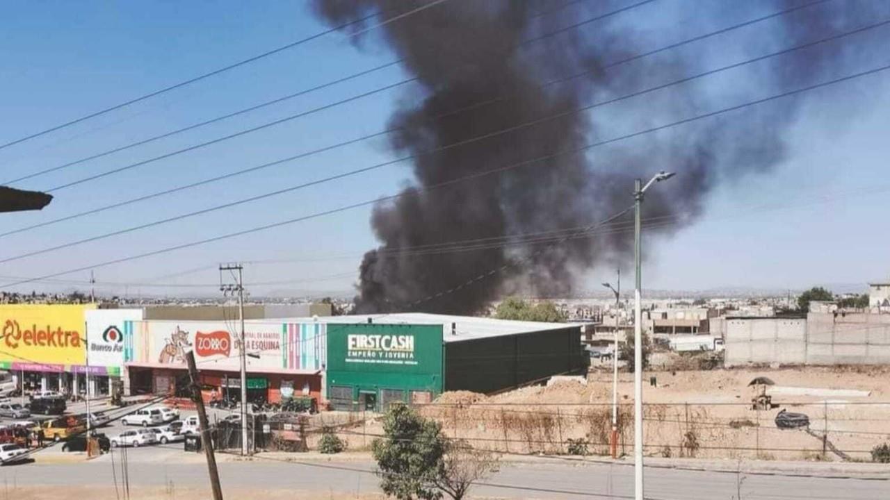 Se reportaron incendios en distintos municipios del Estado de México, no se reportaron lesionados. Foto: Cortesía