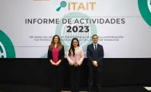 Pleno del ITAIT rinde informe de actividades 2023