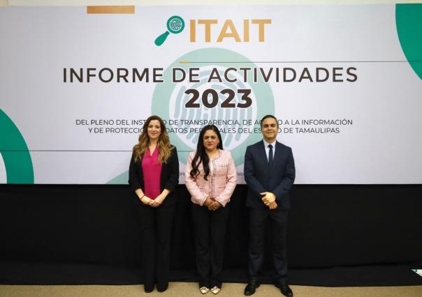 Pleno del ITAIT rinde informe de actividades 2023