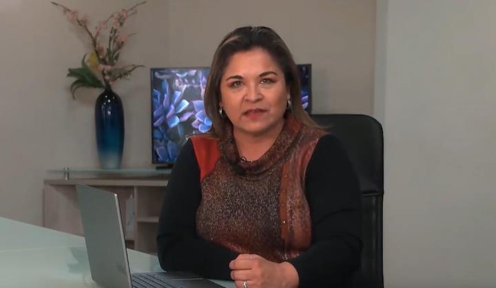 Nora Domínguez Romero, directora general de Azteca Tamaulipas.