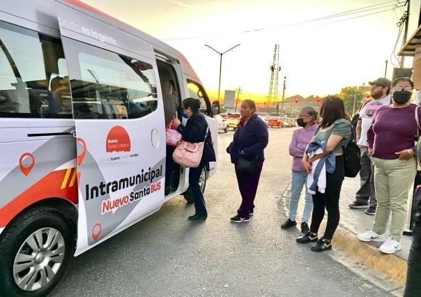 Arranca Nuevo Santa Bus Intramunicipal en Santa Catarina