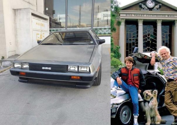 Captan DeLorean de Volver al futuro en Monterrey; ¡Vino desde 1985!