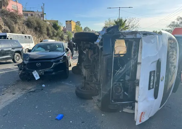 Choque en la carretera Naucalpan-Chamapa: 15 heridos