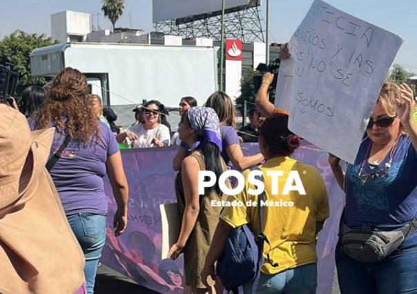 Bloquean Periférico Norte, exigen justicia para niña agredida sexualmente