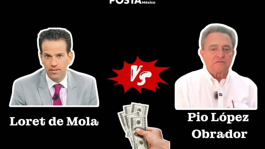 Pío López Obrador y Loret de Mola se enfrentan en careo