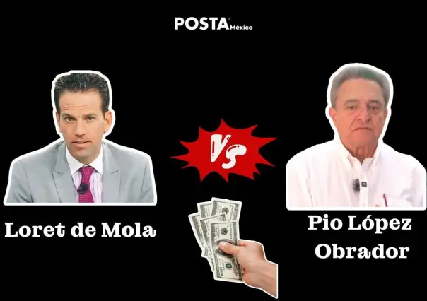 Pío López Obrador y Loret de Mola se enfrentan en careo