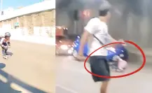 Patinadora se salva milagrosamente de ser atropellada en la CDMX