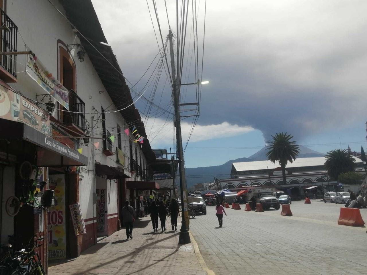 Pronostican caída de ceniza en oriente de CDMX por explosiones del Popocatépetl. Foto: Especial