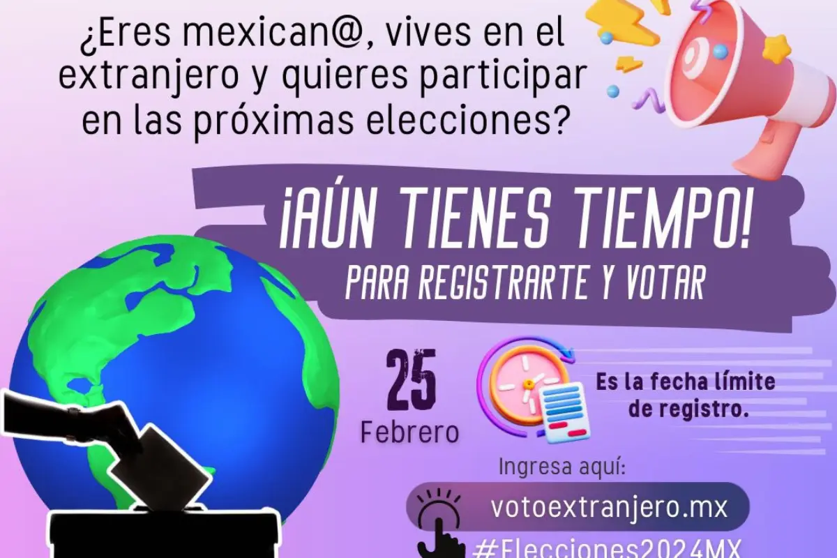 La cantidad de registros pudo ser aumentada luego de que el INE aprobara una segunda extensión de plazo, del 20 al 25 de febrero. Fuente: X (antes Twitter)/@RitaBellLpz