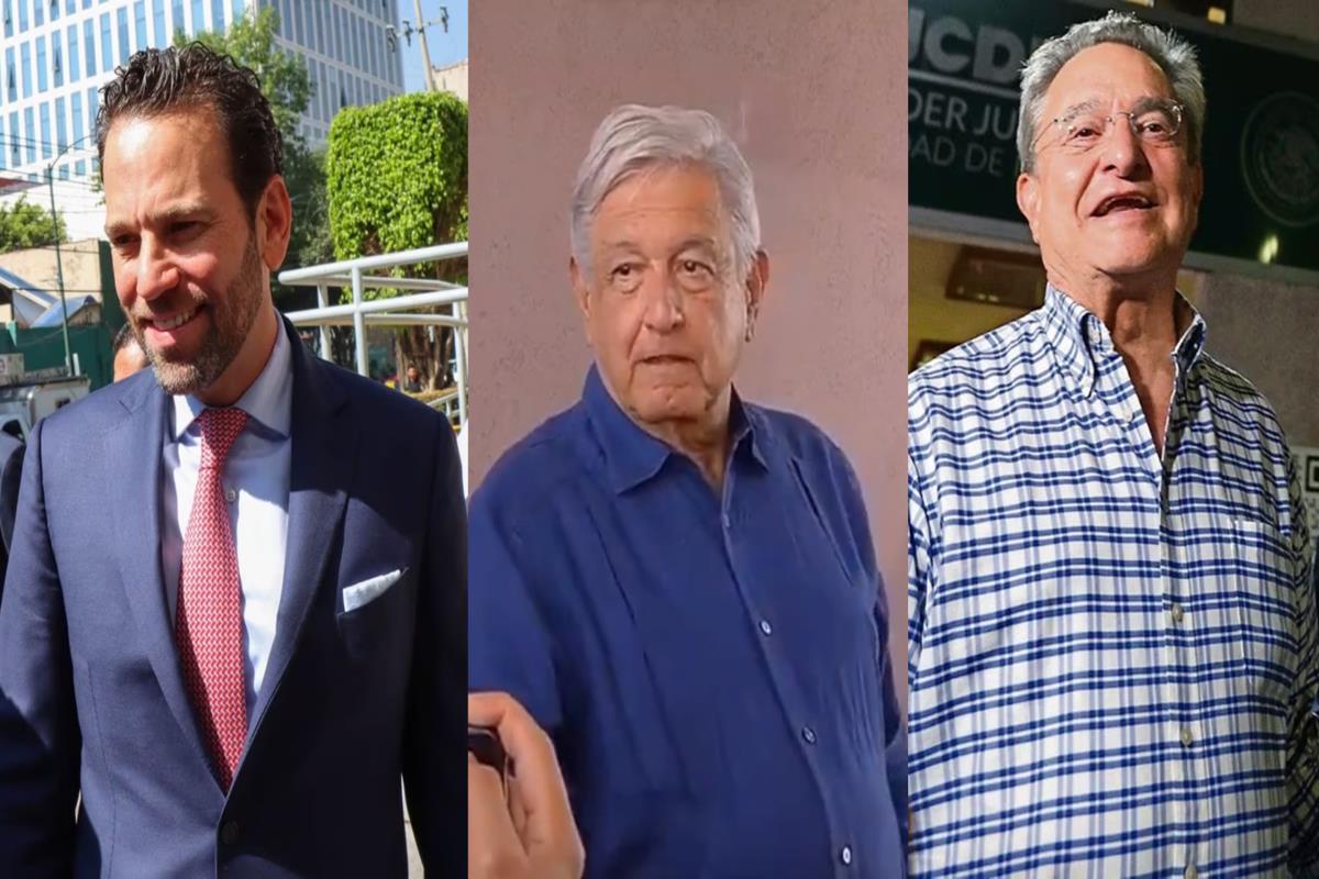 AMLO responde a demanda de su hermano Pío a Loret de Mola.    Foto: Especial