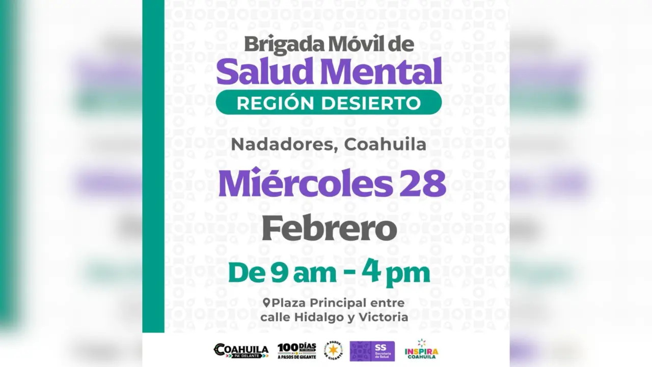 En este evento, se ofrecerá atención psicológica para todas las edades, con el objetivo de brindar apoyo emocional y cuidado mental a quienes lo necesiten / Foto: Gobierno Municipal de Nadadores