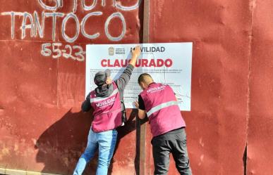 Clausuran 16 negocios de grúas y corralones en Toluca