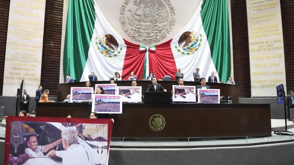 Bots contra el presidente López Obrador enfrenta a legisladores federales