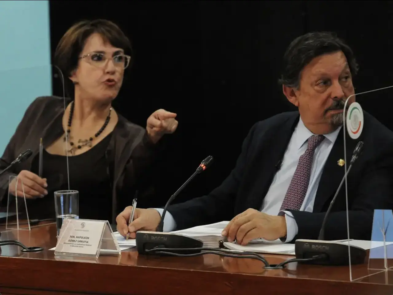 Napoleón Gómez Urrutia, senador de la República. Foto: Internet