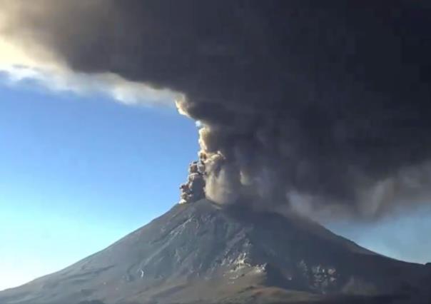 ¡Volcán Popocatépetl intensifica su actividad! Afecta zonas de Puebla y CDMX