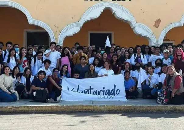 Voluntariado UADY trabaja en favor de las comunidades