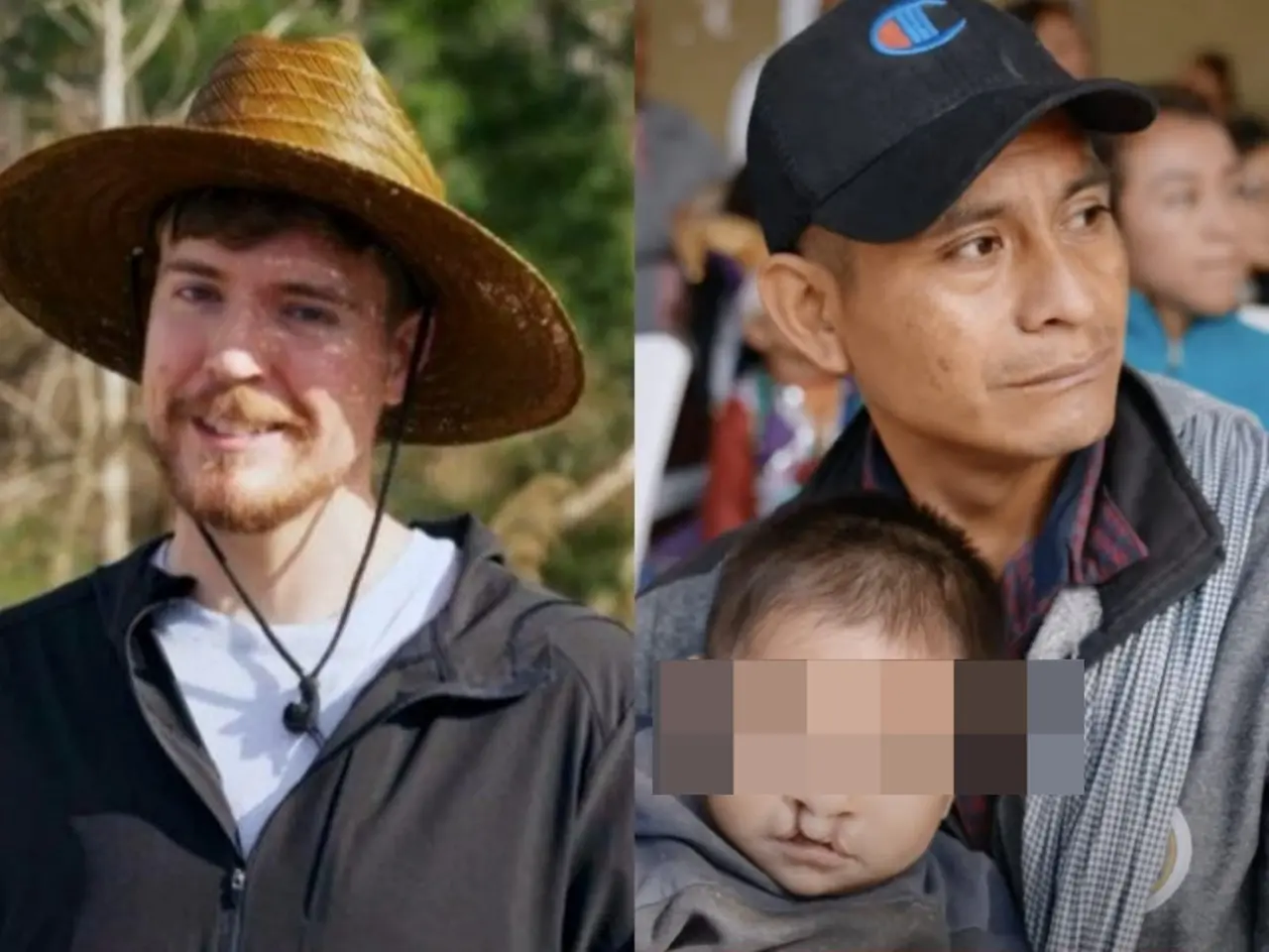 Mr. Beast pagó la cirugía de 100 niños mexicanos que nacieron con labio leporino, todos ellos de Puebla. Foto: Especial.