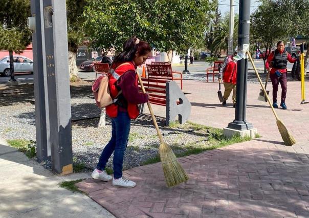 Programa Seguro para el Desempleo brinda empleo temporal a mujeres en Ramos