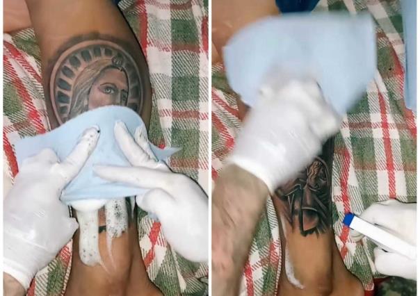 San Judas Tafeo: se burlan de joven y su tatuaje en Tiktok (VIDEO)